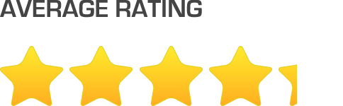 4.3 Stars Average User Rating