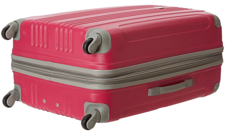 Beverly Hills Country Club Malibu Luggage Set - Bottom of the suitcase