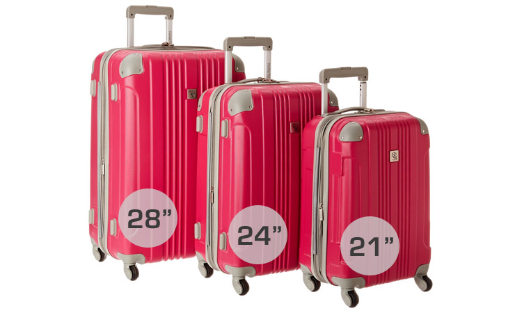 Beverly Hills Country Club Malibu Luggage Set - Available in 3 sizes: 28", 24", 21"