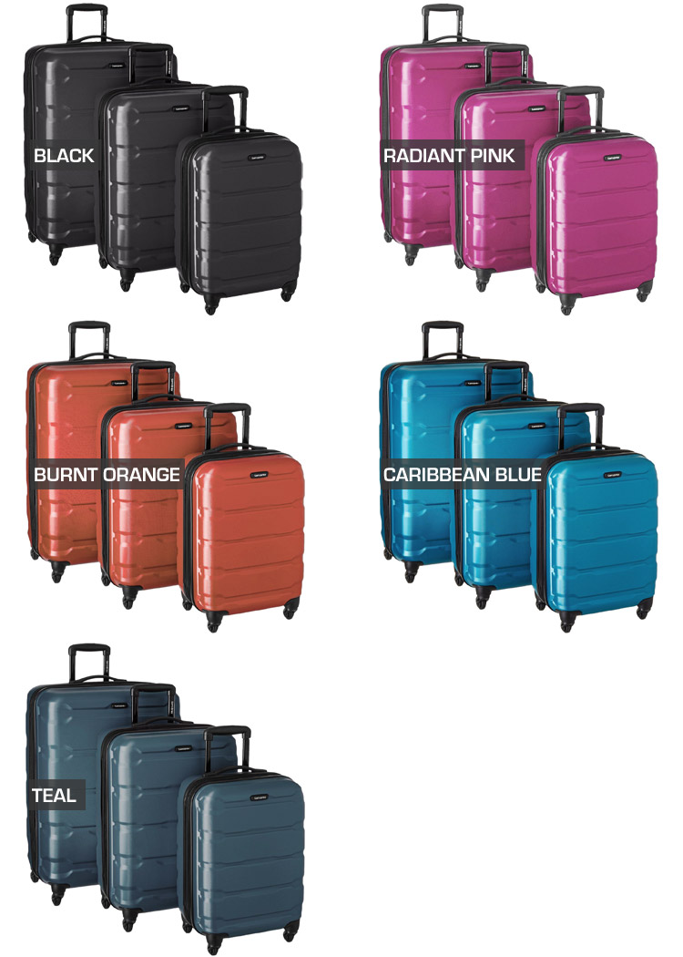 Samsonite Omni Luggage Set - Color Options