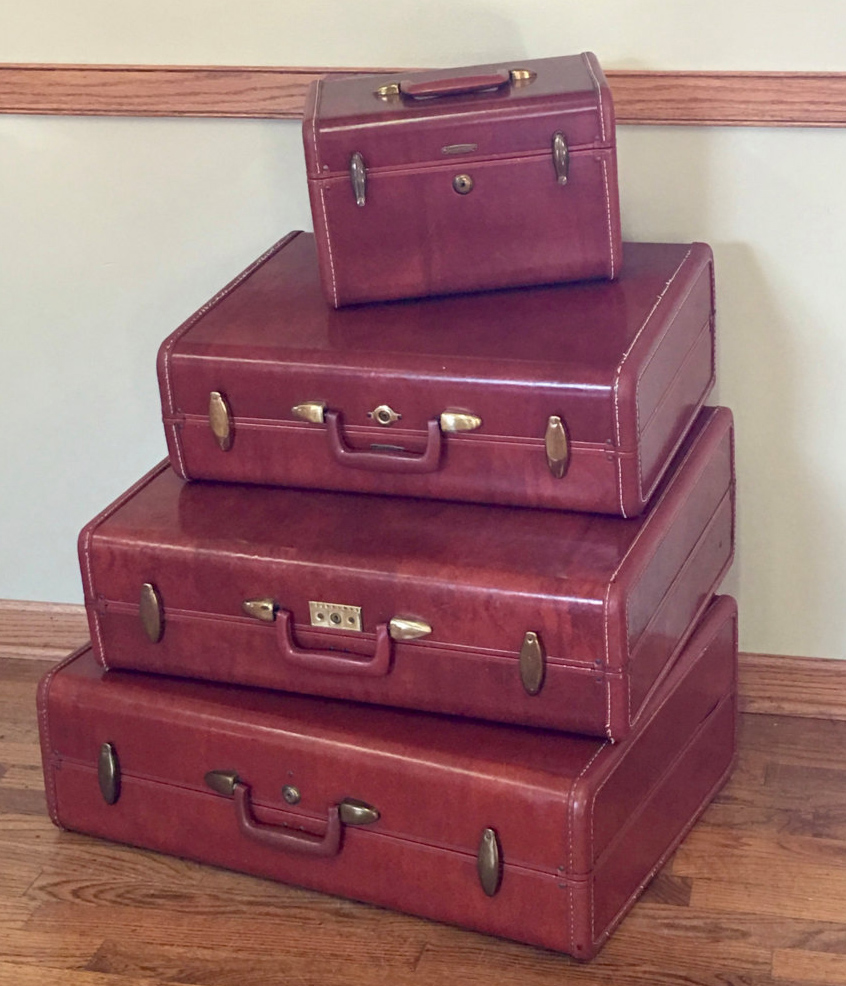 vintage samsonite streamlite luggage