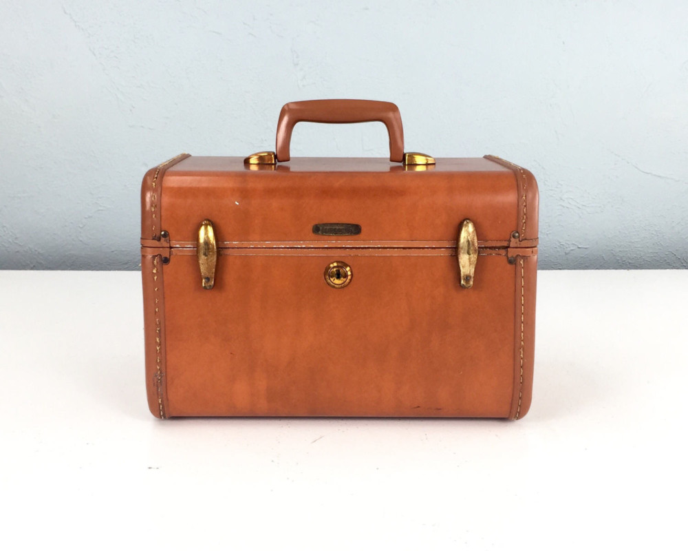 Samsonite Vintage Brown Suitcase