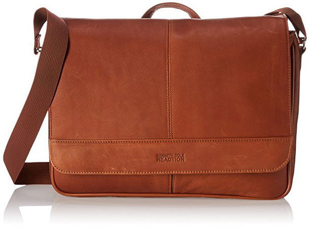 Kenneth Cole Reaction Risky Business Leather Messenger Bag Review