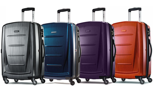 Color Options: Charcoal, Deep Blue, Purple, and Orange - Samsonite Luggage Winfield 2 Fashion 28"