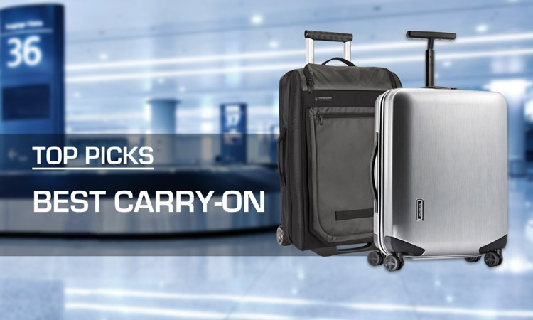 Top Carry-On Luggage Reviews | Best of Delsey, Samsonite, Rockland