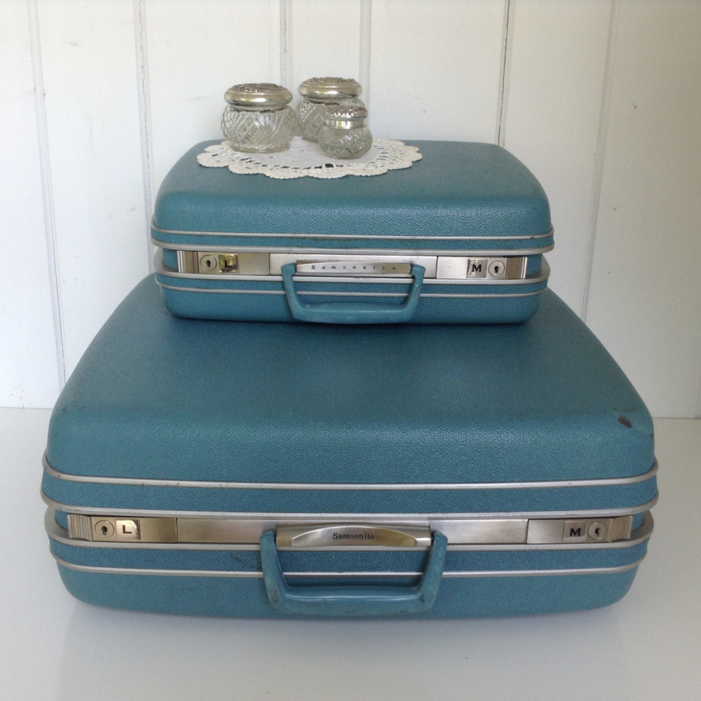 samsonite suitcase vintage