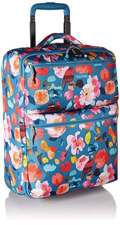 vera bradley luggage on wheels