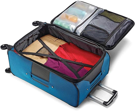 Samsonite Aspire xLite Interior Organizing Compartments