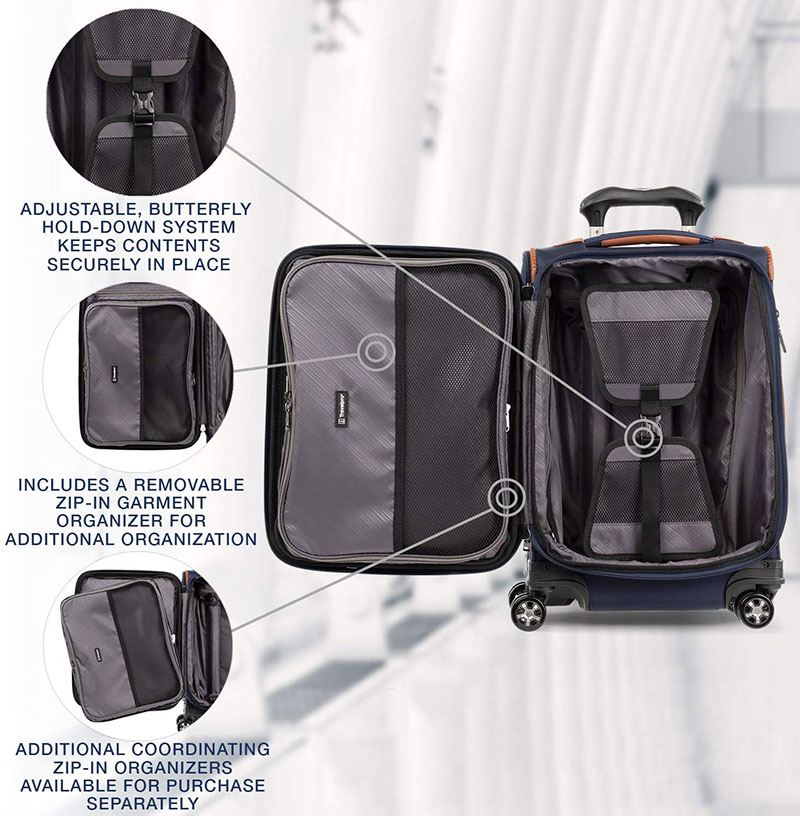 Travelpro Crew Versapack Interior Organization